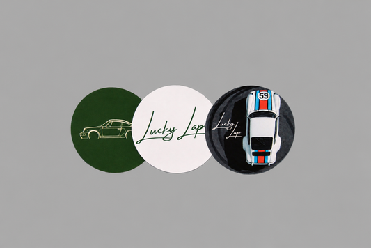 Bundle LuckyLap 964: t-shirt e sticker coordinati