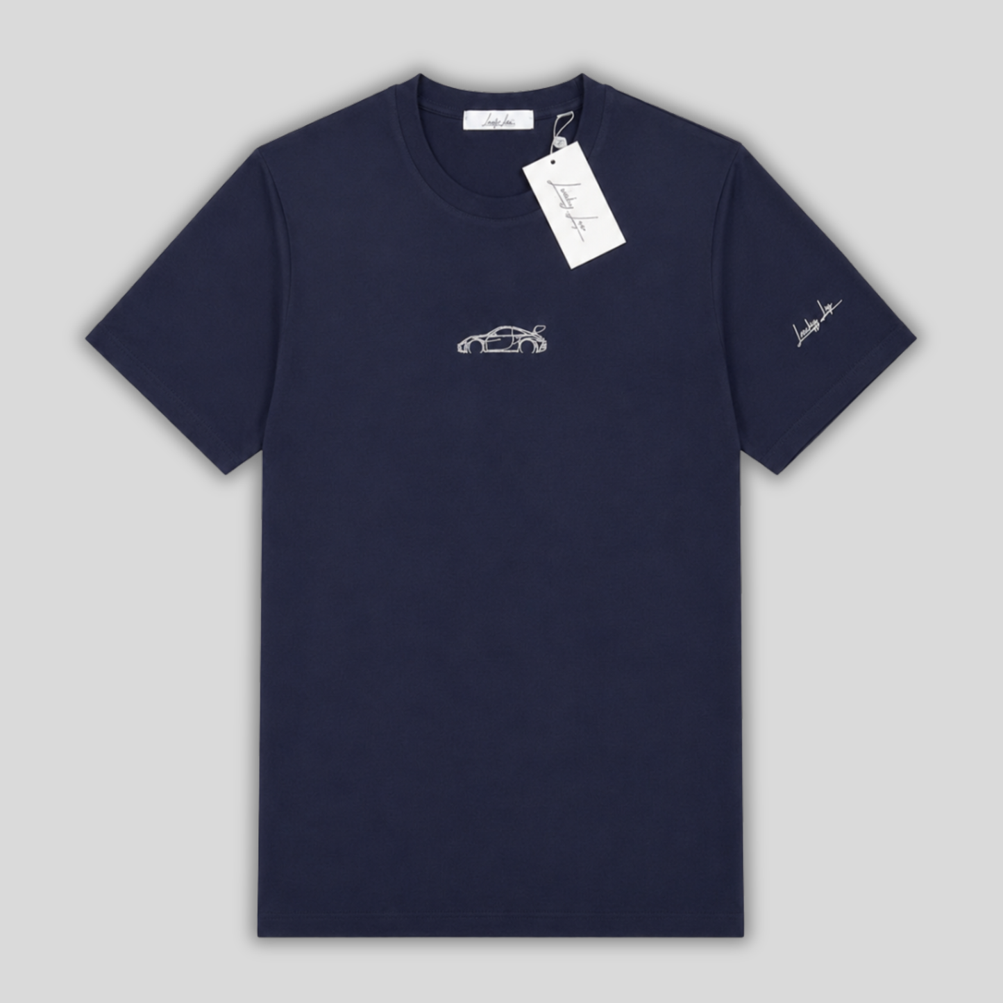T-shirt LuckyLap GT3 RS in cotone biologico con ricamo racing sul petto