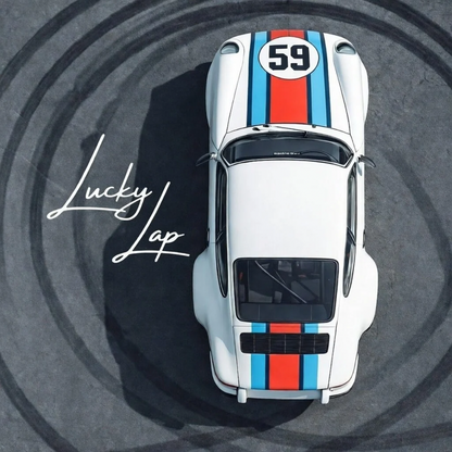 Adesivo LuckyLap a tema racing