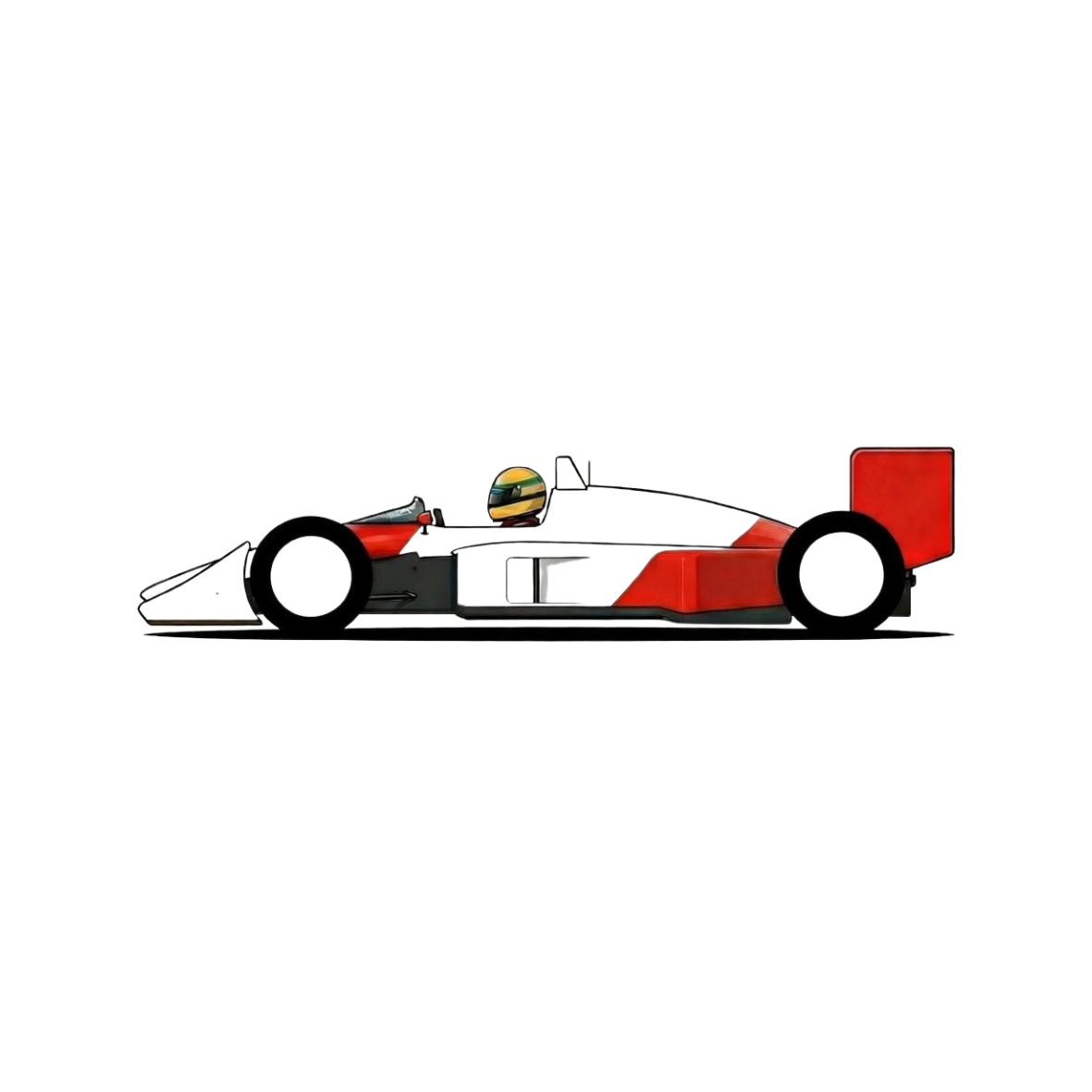 Adesivo LuckyLap della monoposto di Formula 1 Project'88
