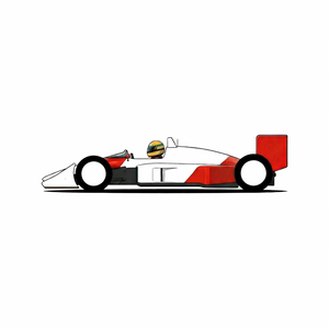Adesivo LuckyLap della monoposto di Formula 1 Project'88