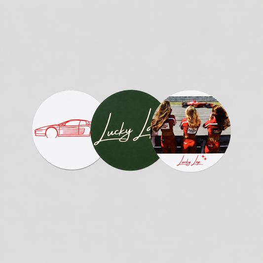 Bundle LuckyLap 512 TR: t-shirt e sticker coordinati