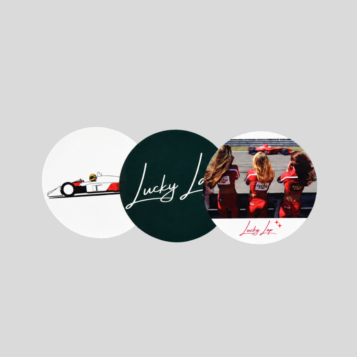 Bundle LuckyLap Project'88: t-shirt e sticker coordinati