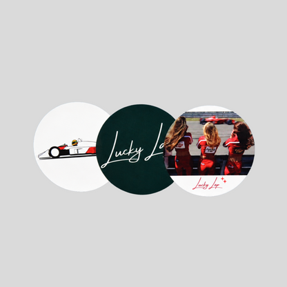 Bundle LuckyLap Project'88: t-shirt e sticker coordinati
