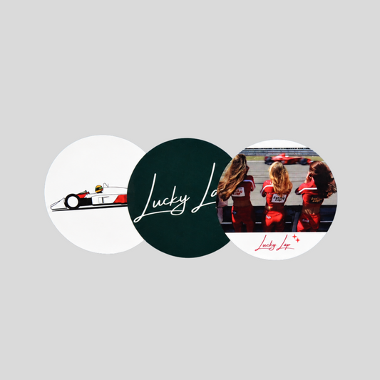 Bundle LuckyLap Project'88: t-shirt e sticker coordinati