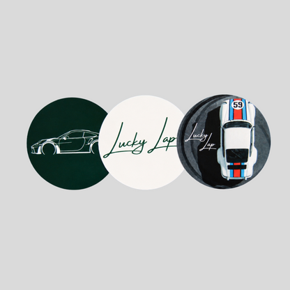 Bundle LuckyLap GT3 RS: t-shirt e sticker coordinati
